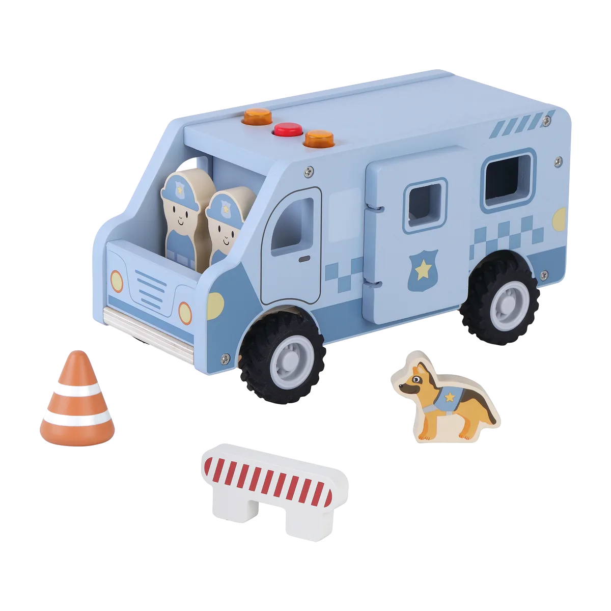 Kinder- und Kinderpolizeiauto mit Sound - Bild 1
