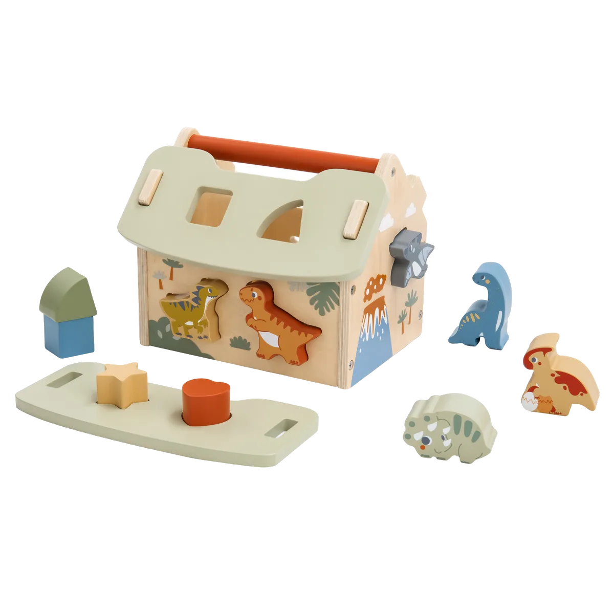 Kinder and Kids Steckbox, Dinosaurier-Haus - Bild 1