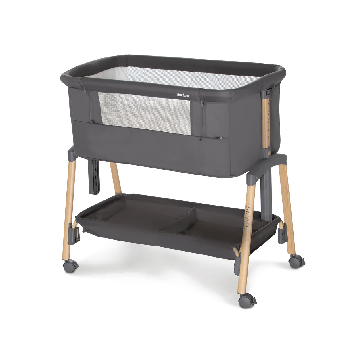 Asalvo Mini Bett Smart, Grau - Bild 1