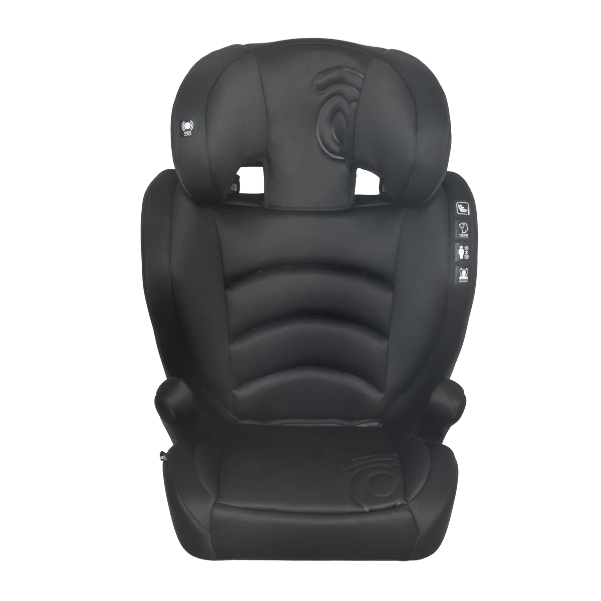 Asalvo Kindersitz I-size 100 - 150 cm, Xtreme, Schwarz - Bild 1
