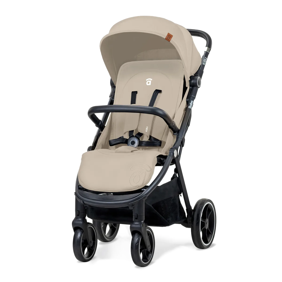 Asalvo Kinderwagen Kibu, Beige - Bild 1
