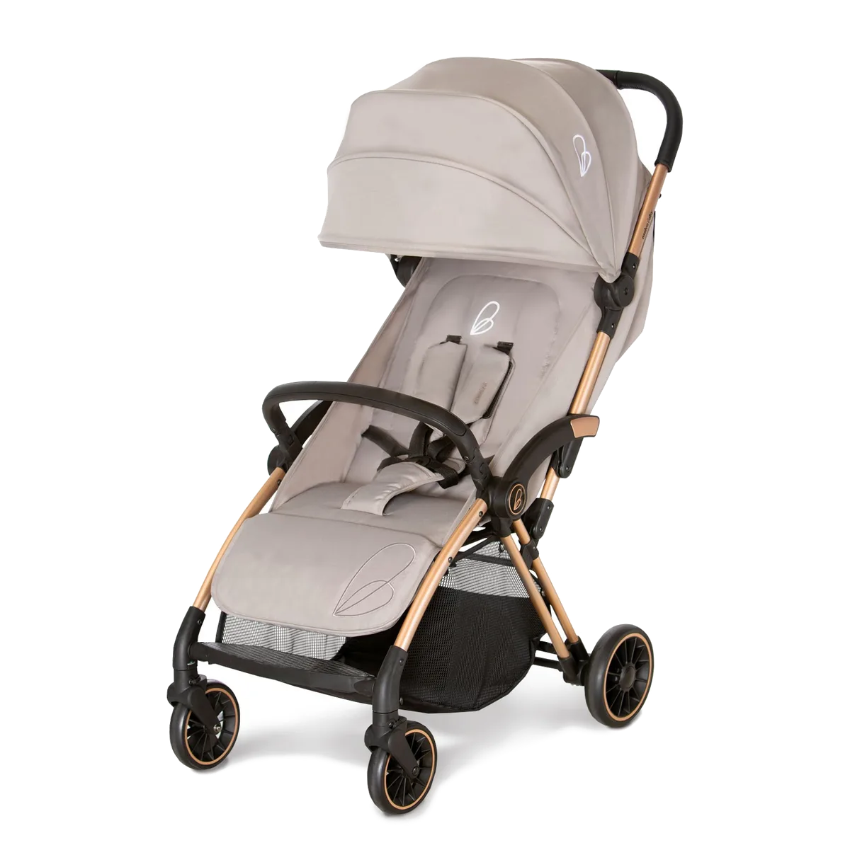 Asalvo Kinderwagen Plis Plas, Beige - Bild 1