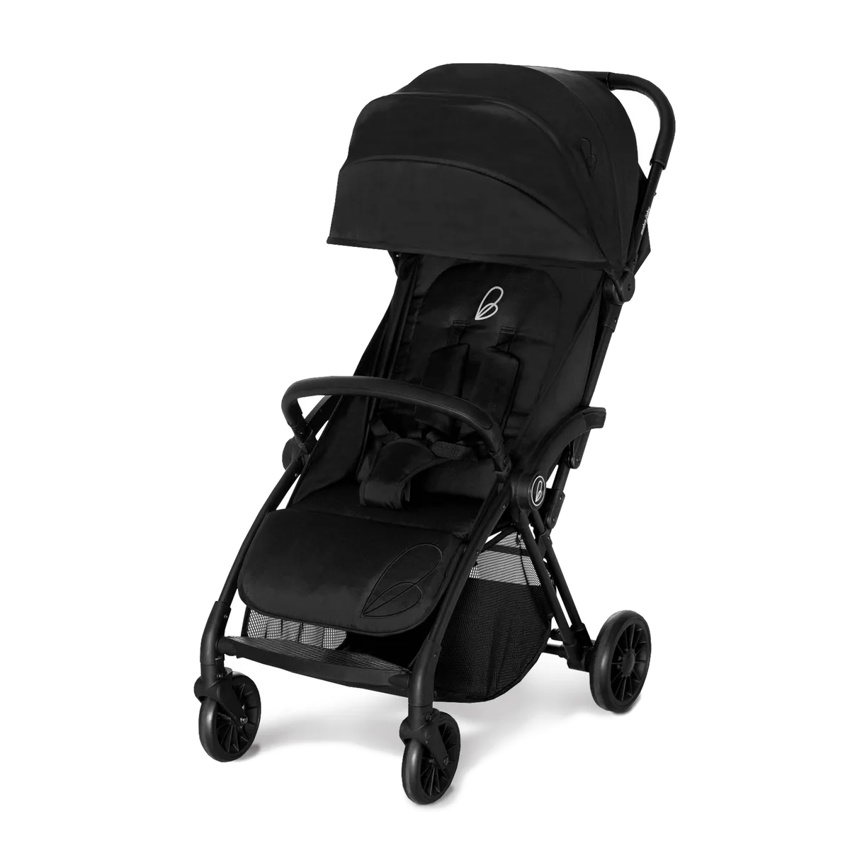 Asalvo Kinderwagen Plis Plas, Schwarz - Bild 1