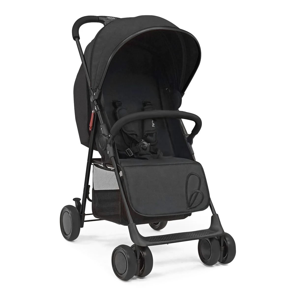Asalvo Kinderwagen Nova, Schwarz - Bild 1
