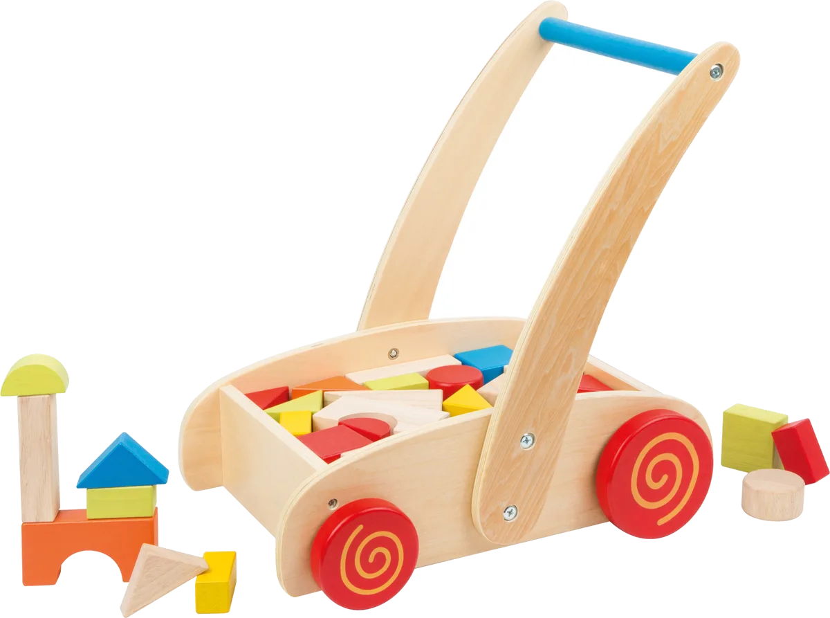 small foot Lauflernwagen, Bauklötzer - Bild 1