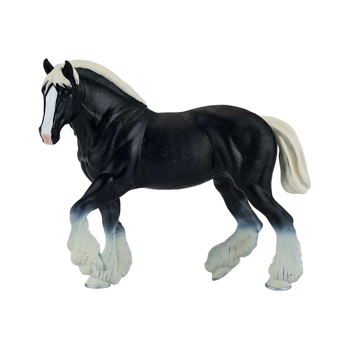 Mojo Clydesdale Pferd, Schwarz - Bild 1