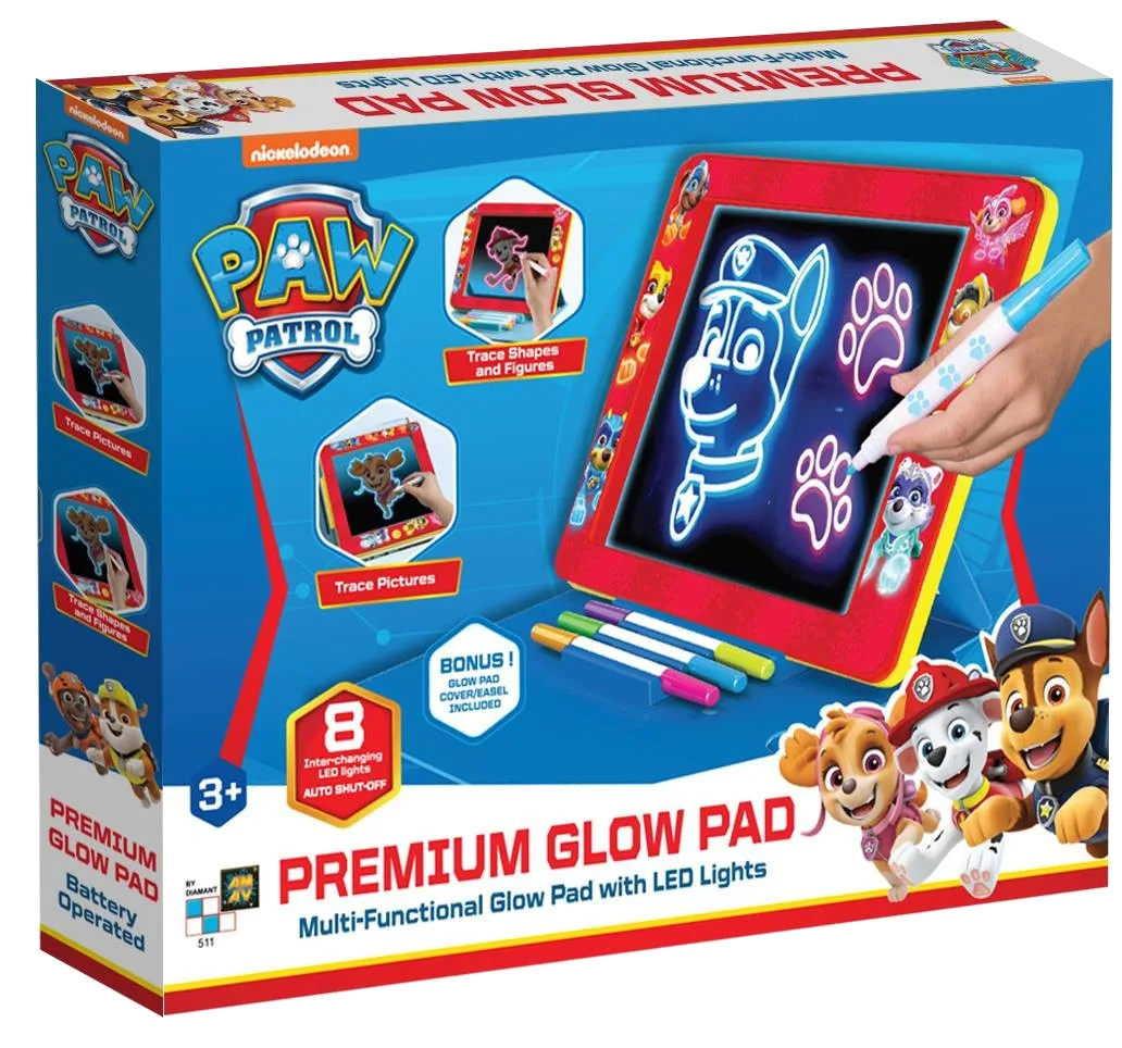 Paw Patrol Zeichentafel - Premium Glow Pad - Bild 1