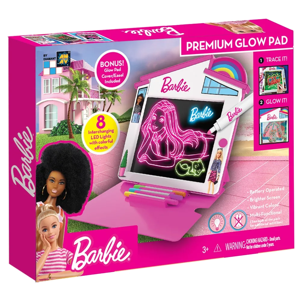 Barbie Zeichenbrett - Dreamhouse Premium Glow Pad - Bild 1