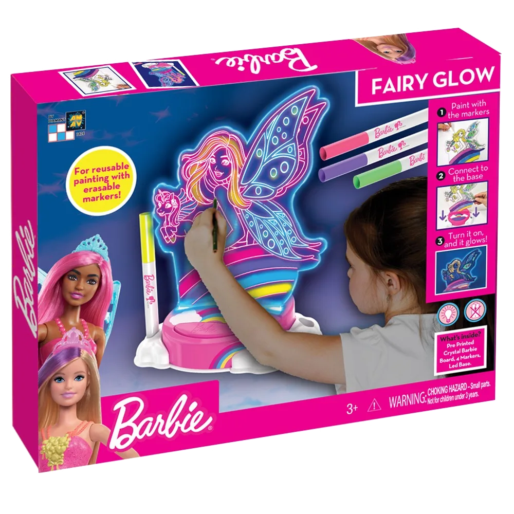 Barbie Nachtlicht/Dekoration - Fairy Paint N Lite - Bild 1