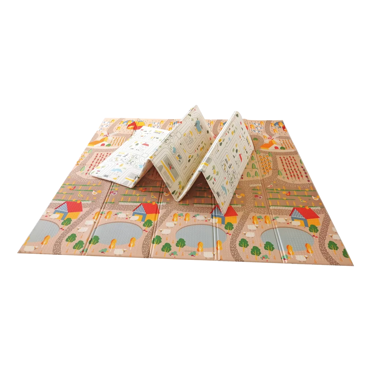 Asalvo Spielmatte 120 x 180 cm, Land / Stadt - Bild 1