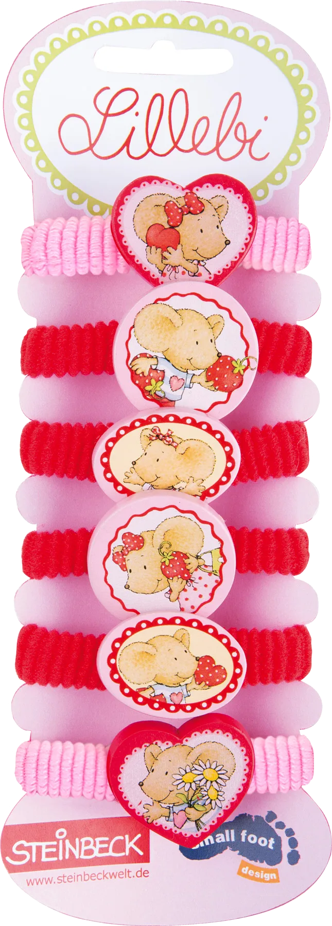 small foot Haargummi-Set (3x6 Stk.), Lillebi - Bild 1
