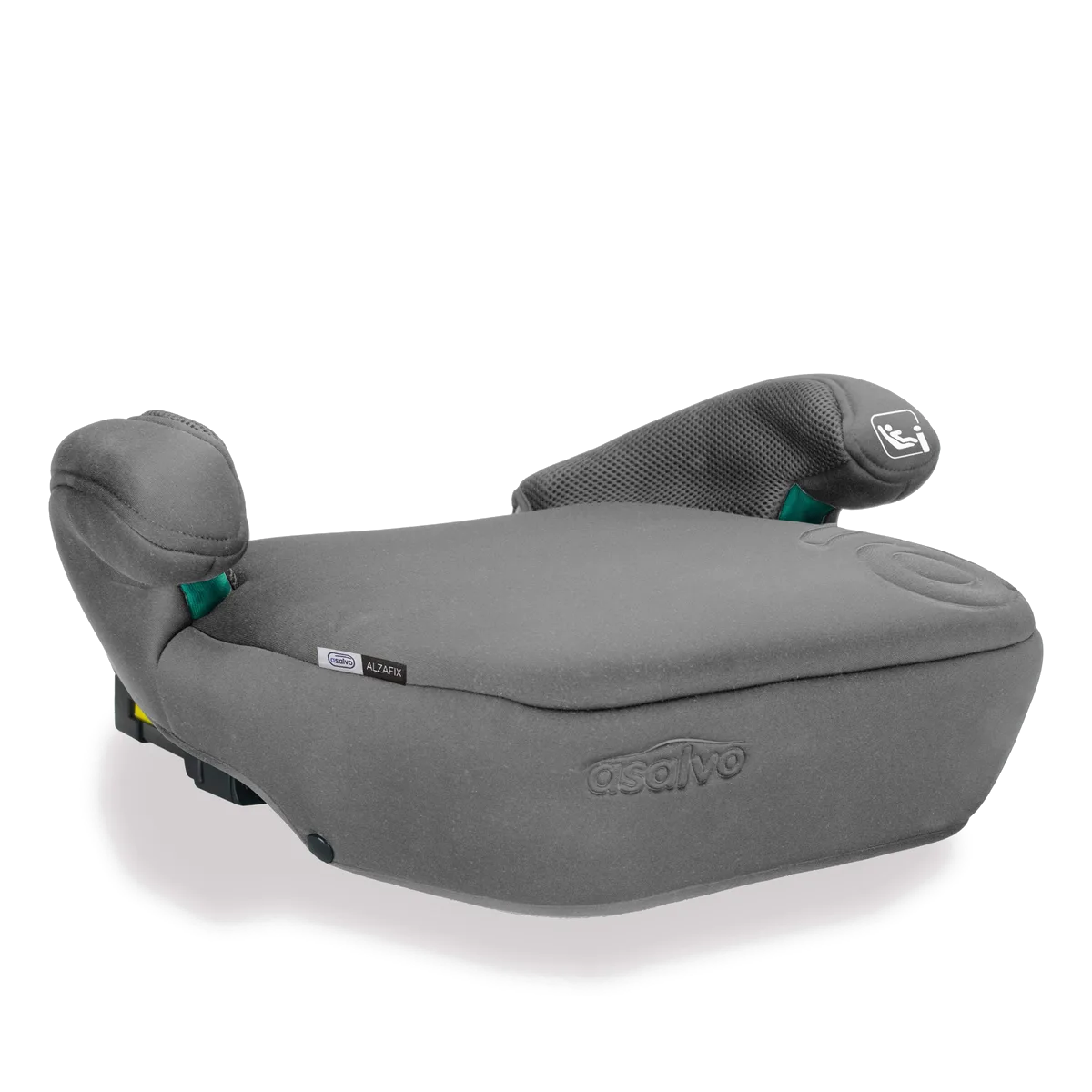Asalvo Sitzerhöhung I-size 125-150 cm, Alzafix/Grau - Bild 1