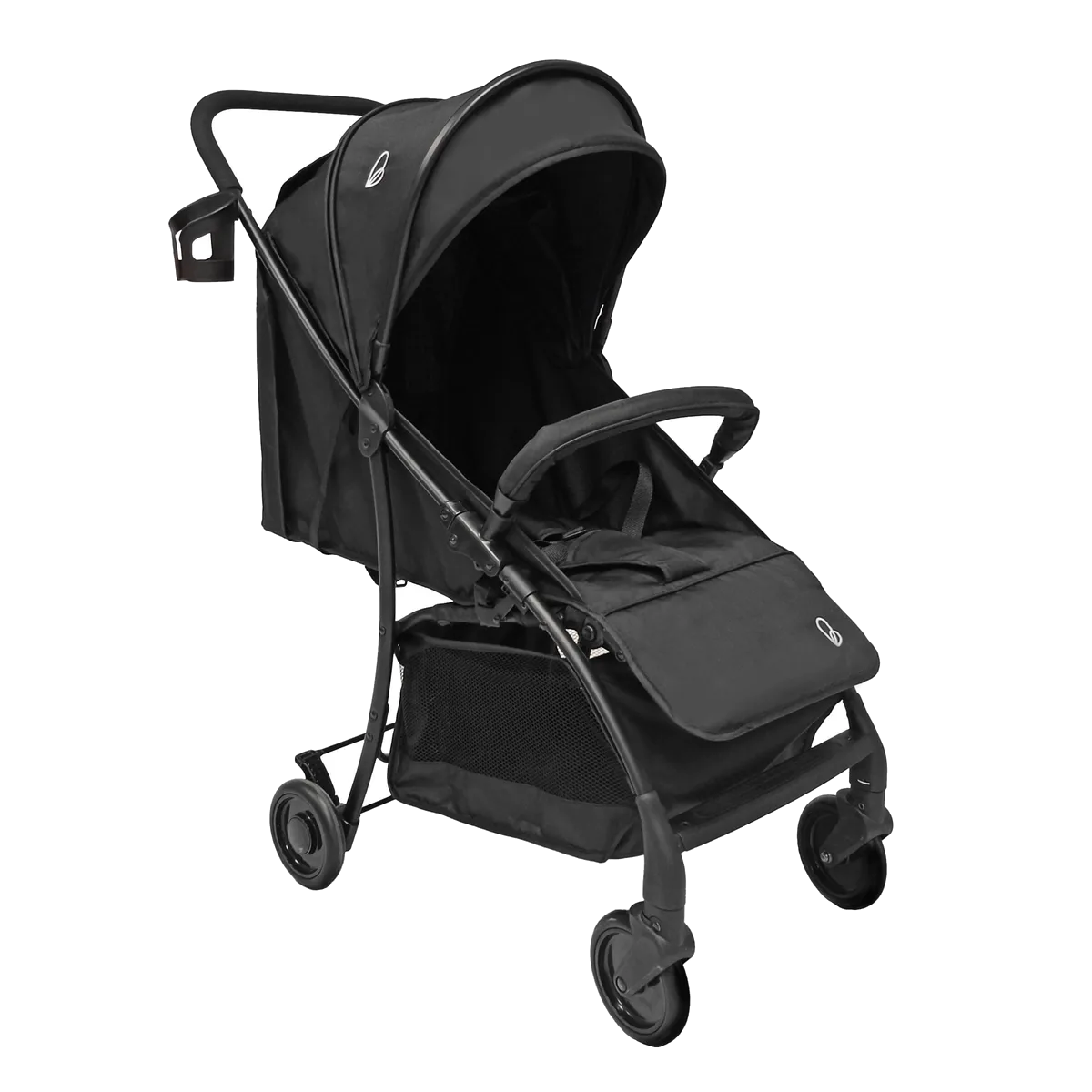 Asalvo Kinderwagen Milan, Schwarz - Bild 1