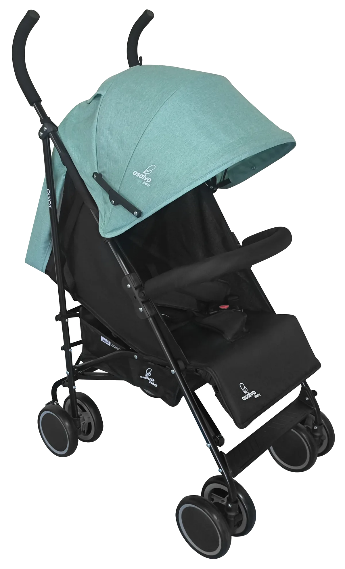 Asalvo Kinderwagen Tokio, Aqua - Bild 1