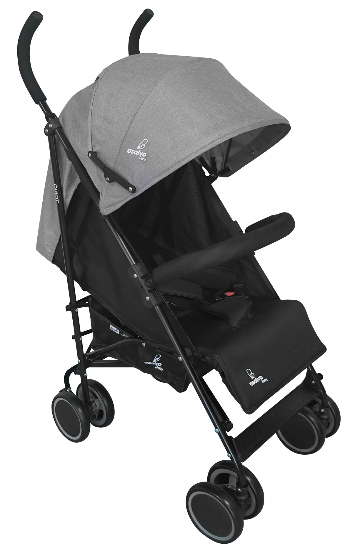 Asalvo Kinderwagen Tokio, Anthrazit - Bild 1
