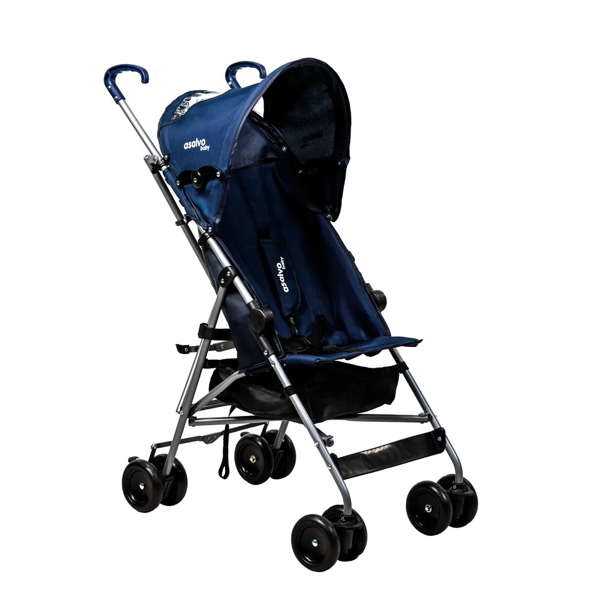Asalvo Kinderwagen Enzo, Navy - Bild 1