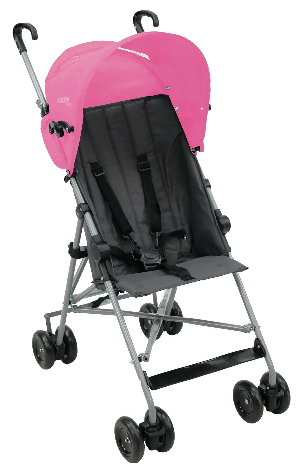 Asalvo Kinderwagen Moving, Pink - Bild 1
