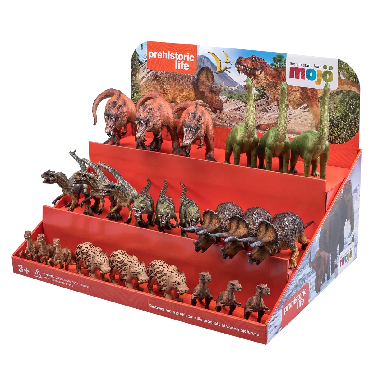 Mojo Dinosaurier Display-Pack 32-teilig. - Bild 1