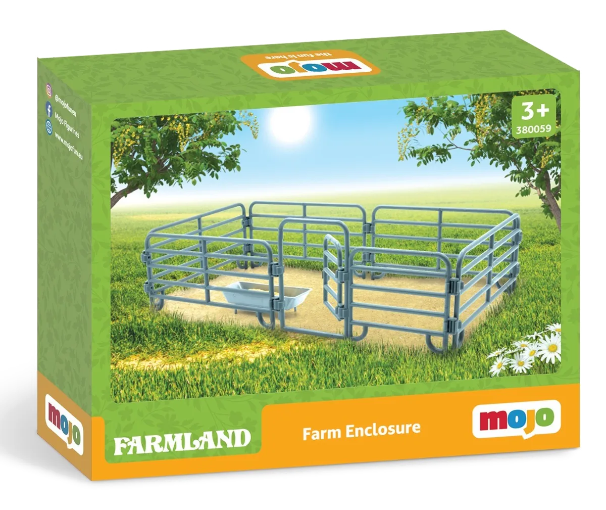 Mojo Tiergehege mit Zubehör (7-teilig), Landleben - Bild 1