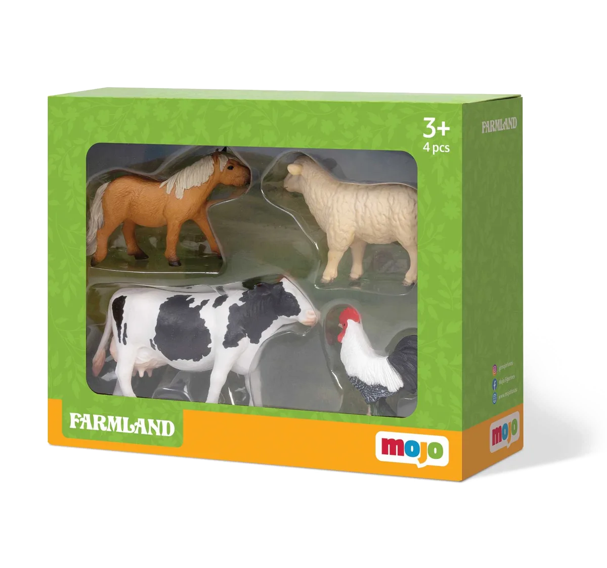 Mojo Tiere Starterset 1 (4 Stk.), Landleben - Bild 1