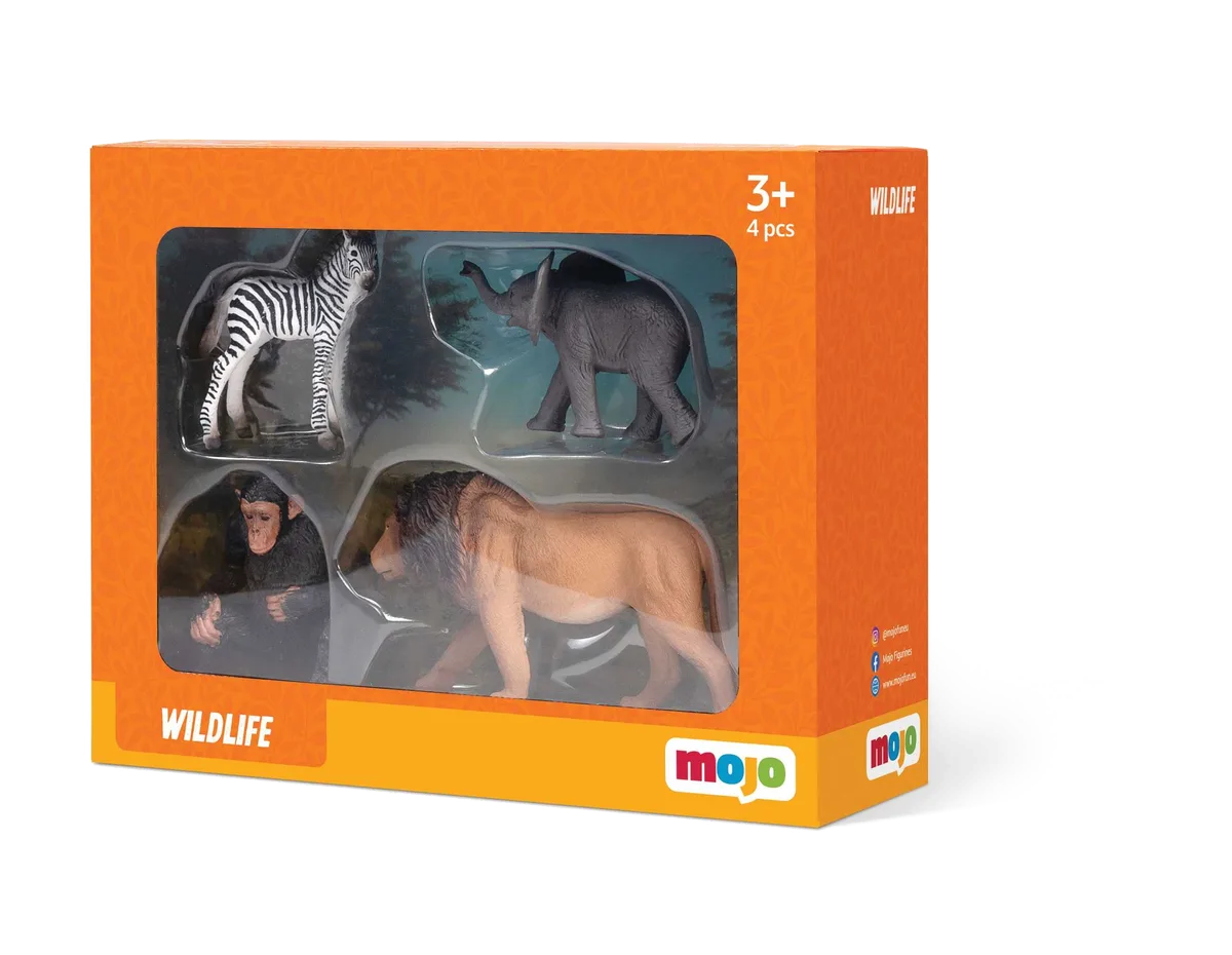 Mojo Starterset Savanne (4 Stk.), Wildtiere - Bild 1