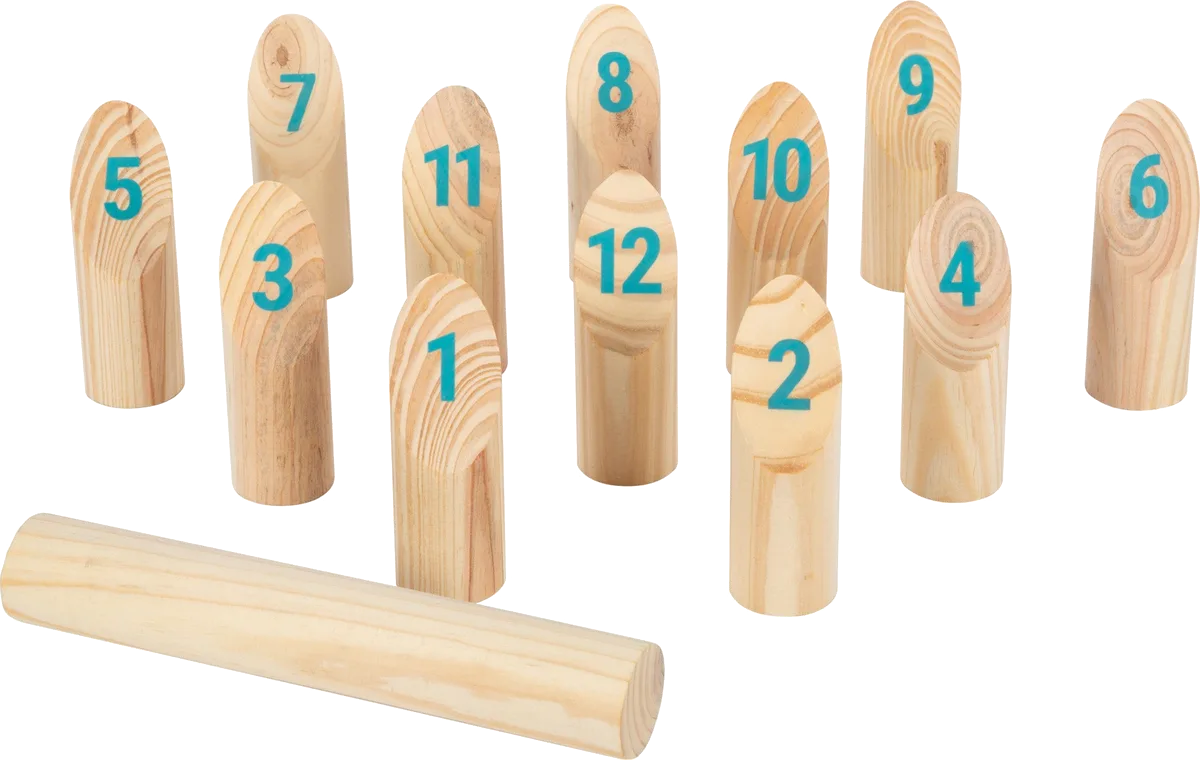 small foot Wikingerspiel Kubb mit Zahlen, Active - Bild 1