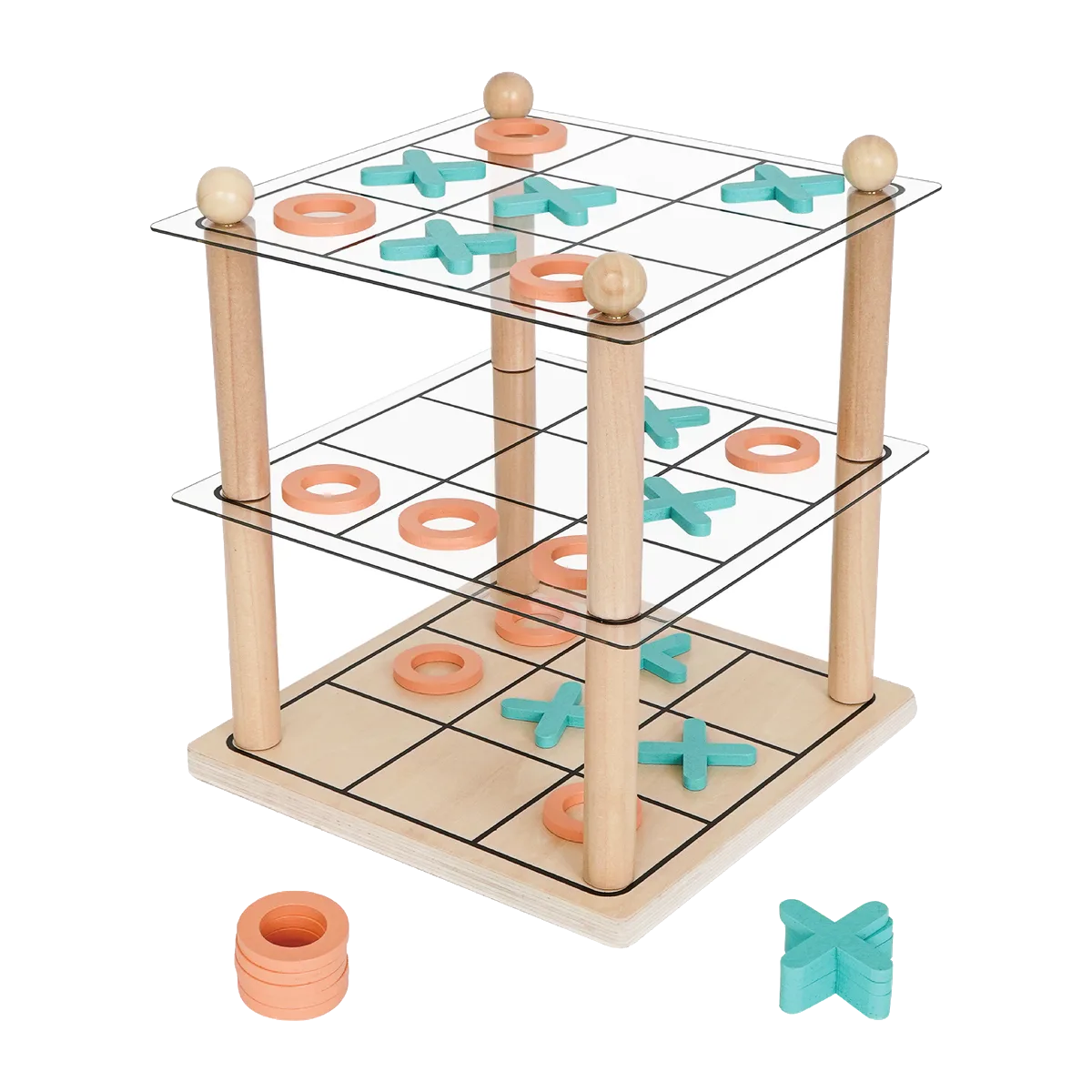 Kinder and Kids 3D XO-Spiel - Bild 1