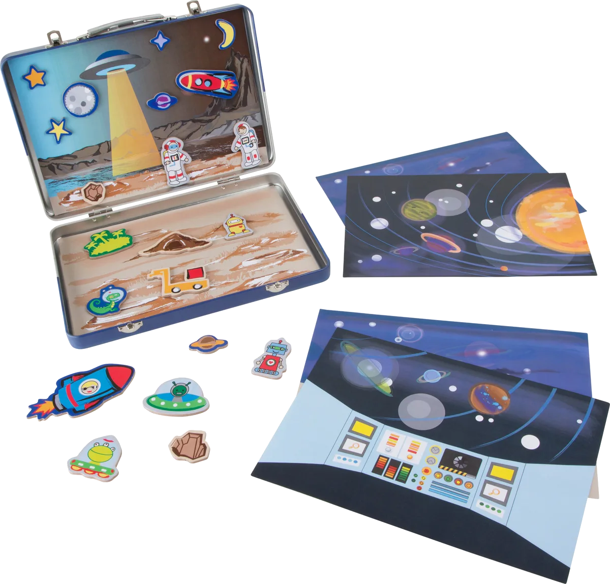 small foot Magnetpuzzle, Weltraum - Bild 1