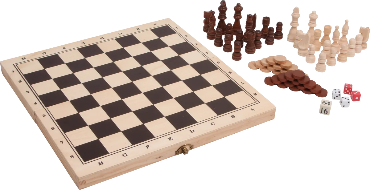 small foot Klassische Spiele in der Holzbox - Bild 1