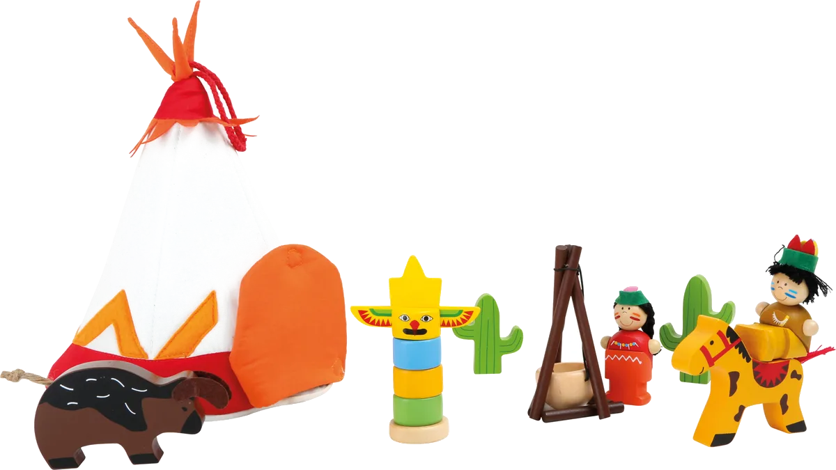small foot Themenspiel, Indianer - Bild 1