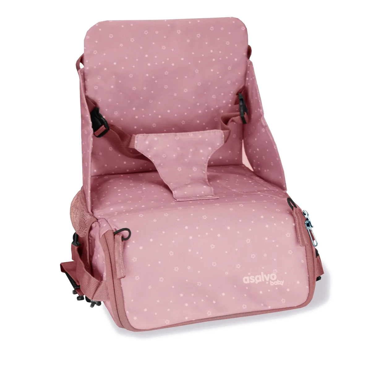 Asalvo Go Anywhere Sitzerhöhung Humus, Pink - Bild 1