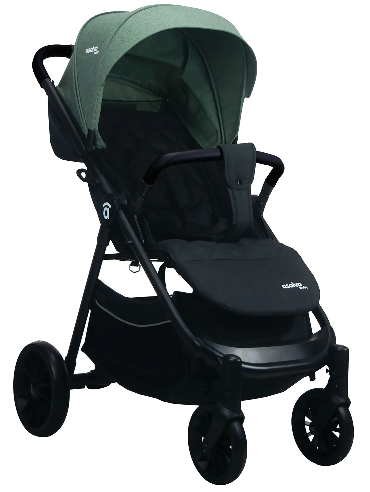 Asalvo Kinderwagen-Set Travel System Ecuador, Oliv - Bild 1
