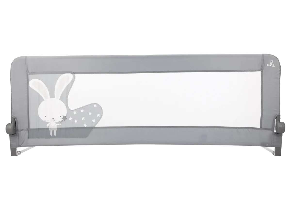 BED RAIL 2 IN 1 RABBIT GREY - Bild 1
