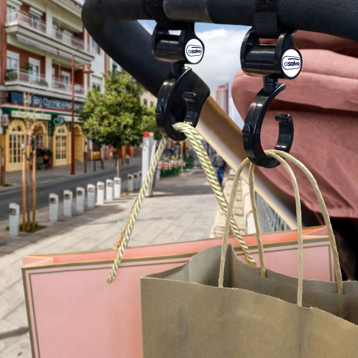 UNIVERSAL HOOKS FOR STROLLERS - Bild 1