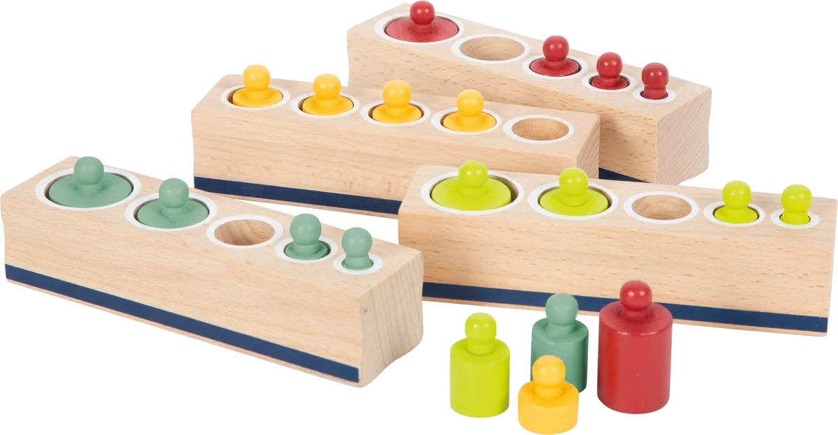 small foot Spiel Verteile Gewichte, Montessori Princip - Bild 1