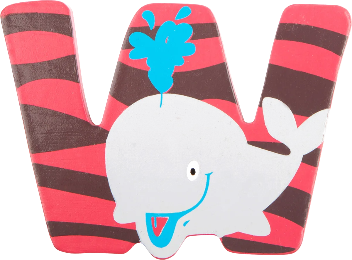 small foot Buchstabe W, Tier - Bild 1