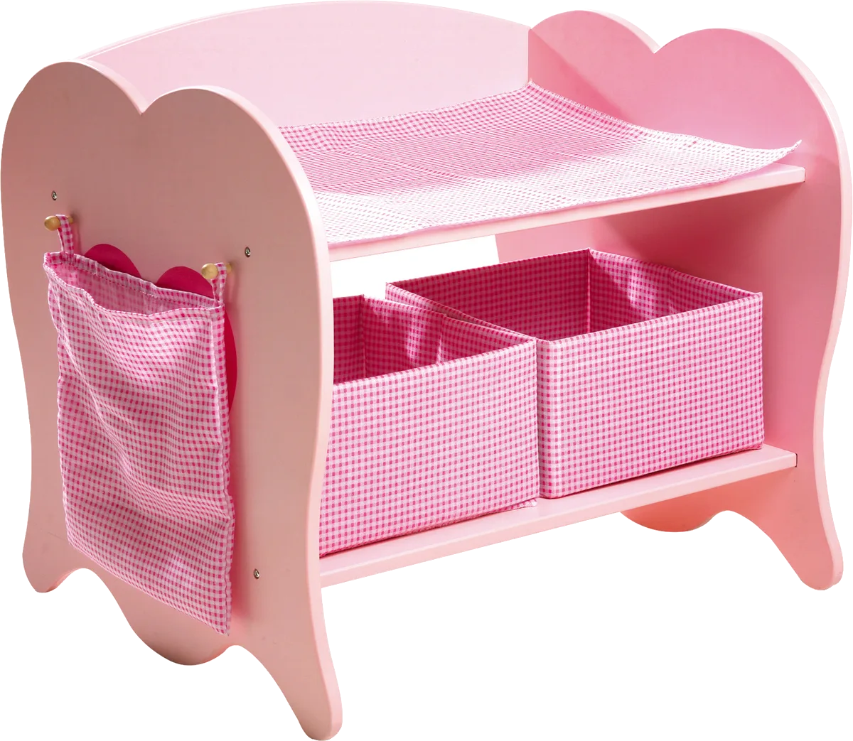 small foot Baby-Wickeltisch, Rosa - Bild 1